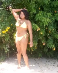 Yellow Bikini photo