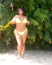 Yellow Bikini photo