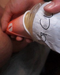 Ready to Unload: Silver's gangbang photo