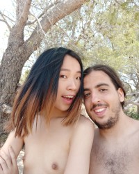 In the wild - Having fun outdoors in nature photo