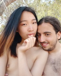 In the wild - Having fun outdoors in nature photo