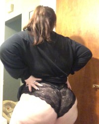 PAWG fat ass photo