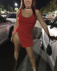 Sexy public slut photo