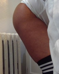 transgender black cock posing photo