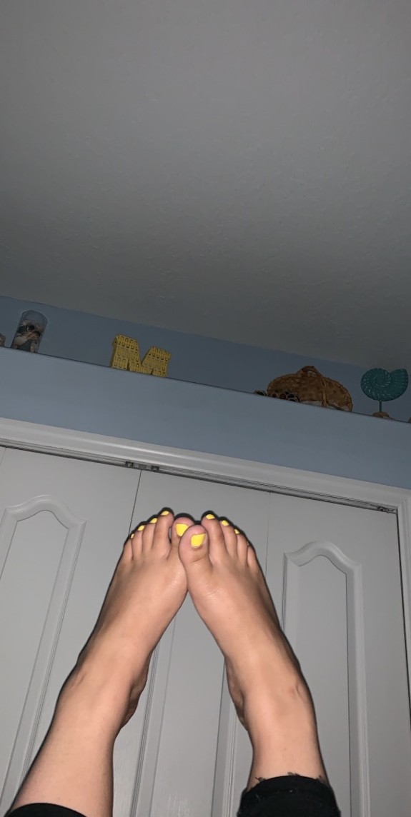 My feet:)