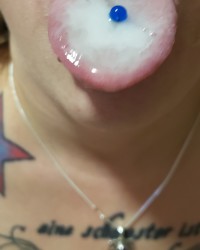 she loves cum in her mouth photo
