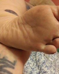 Mrs tina feet photo
