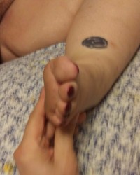 Mrs tina feet photo