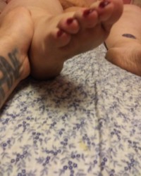 Mrs tina feet photo