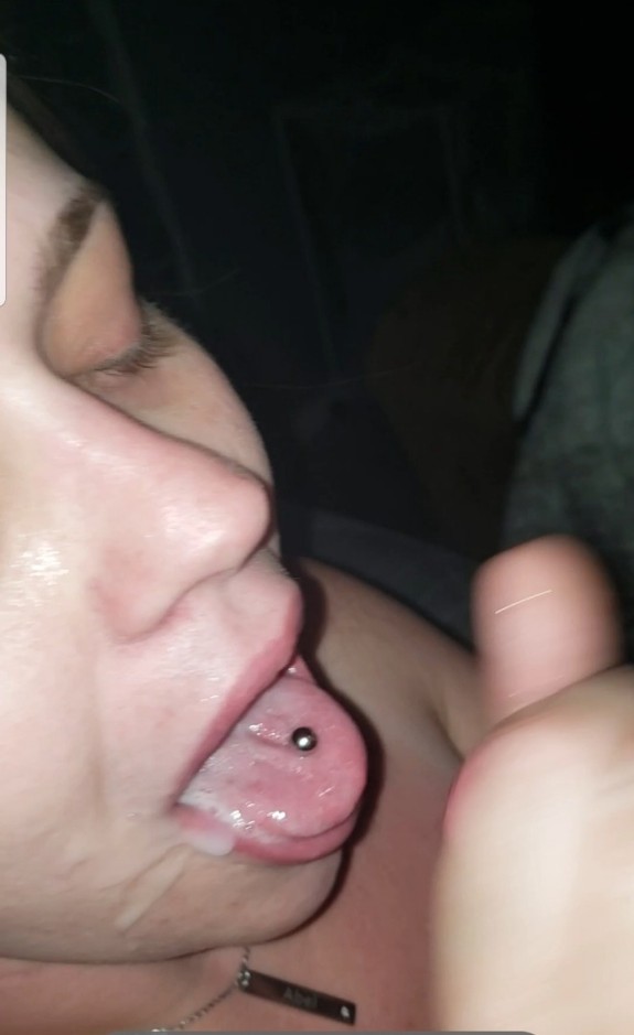 Sucking my boy toys cock