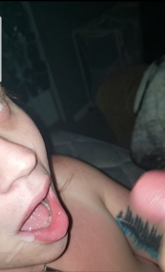 Sucking my boy toys cock
