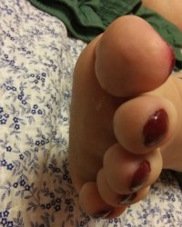 Mrs tina feet photo