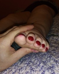 Mrs tina feet photo