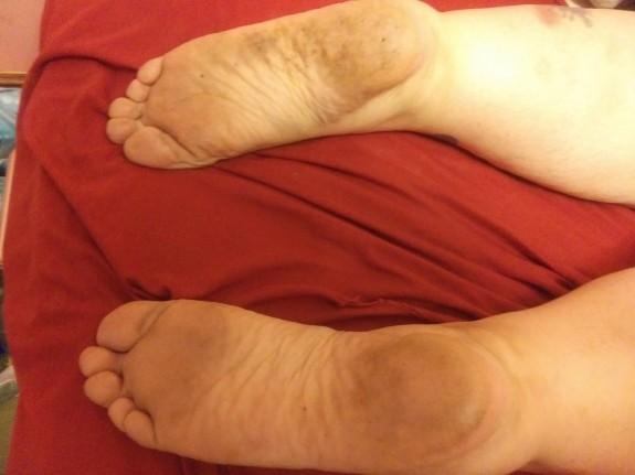 Mrs tina feet
