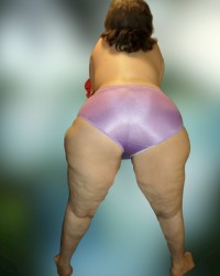 Granny Panties on a Fat Fanny photo