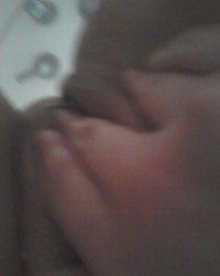 Teasing myself while I tease you! Leave some comments and I'll upload more! photo