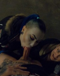 2 Girls and guy photo