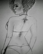 Erotic art. Let me know if y'all want to see more with more showing