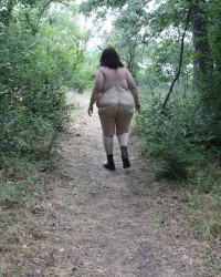BBW walking the public nature center trails part 2 photo