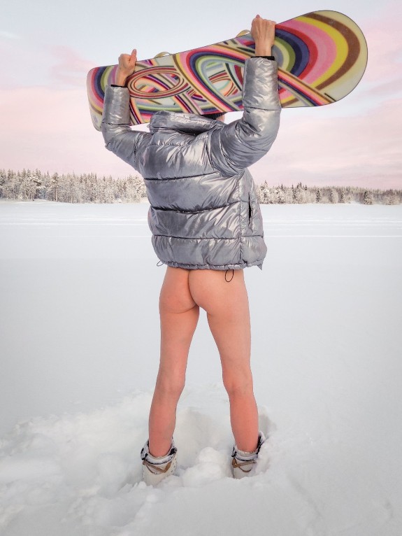 Snowboarding NRDCQUEEN photo