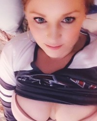 Missin your big hard cock between tits and in my mouth photo