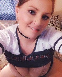 Missin your big hard cock between tits and in my mouth photo