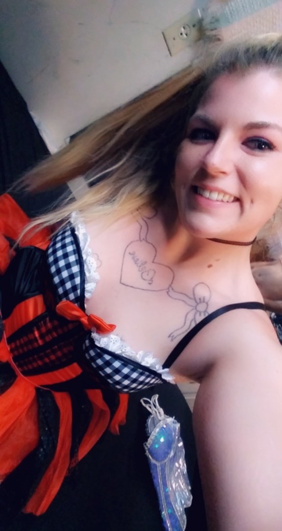 Doesnt my slut look perfect in her corsets