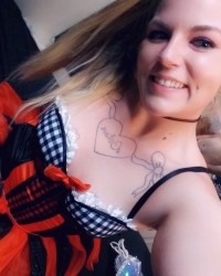 Doesnt my slut look perfect in her corsets photo