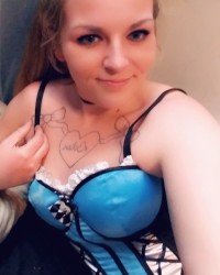 Doesnt my slut look perfect in her corsets photo