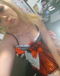 Doesnt my slut look perfect in her corsets photo