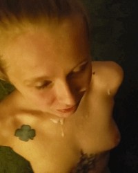 Young Babe Drains Balls With Mouth (Video Available) photo