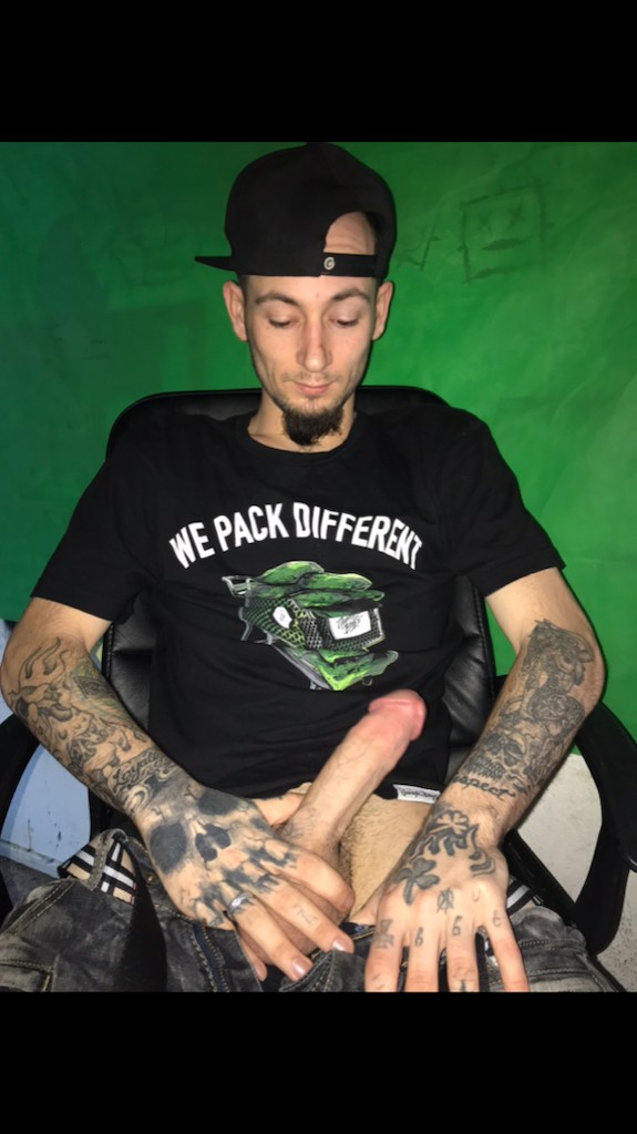 My big white dick selfies