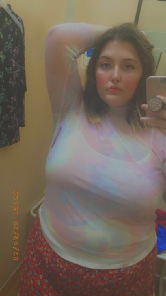 More fat girl teasing