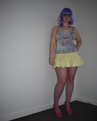 Disco girl toying - watch the video to see all photo