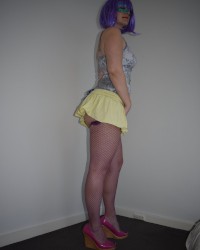Disco girl toying - watch the video to see all photo