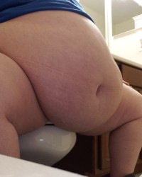 Belly fun photo
