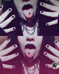 Sexy Gothgirl Voodoodoll  photo