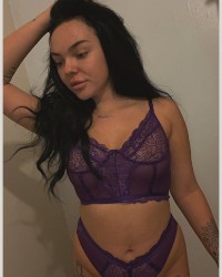 PURPLE PANTIES X photo