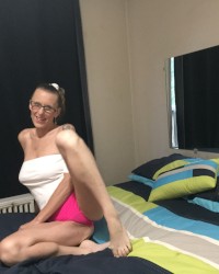 My pink panties photo
