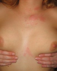 Tits of blonde. 18 YO photo