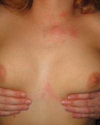 Tits of blonde. 18 YO photo