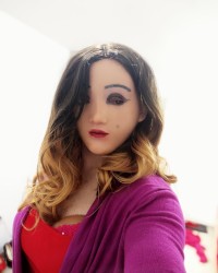 Anal Fuck with Sex machine and horse dildo photo