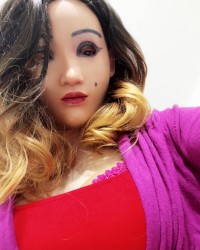 Anal Fuck with Sex machine and horse dildo photo