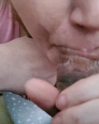 Swallowing BBC Cum Quarantine photo