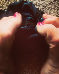 Cute Pink Toes photo