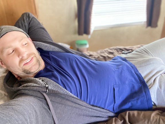 Rubbing My Big Dick