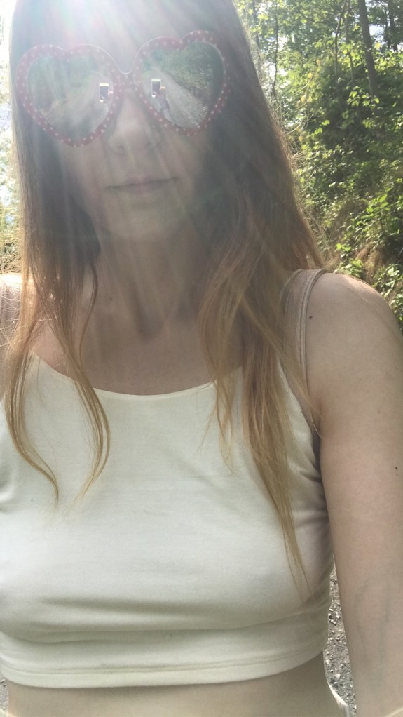 Memorial Day weekend art in the woods, join my fan club to see much more!