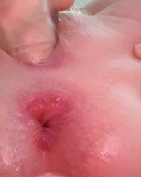 Alone time, playing with my pussy and ass photo