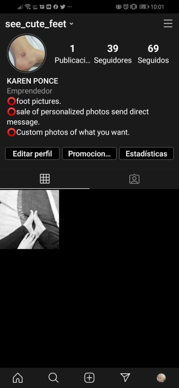 Sígueme en instagram