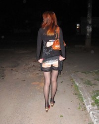 Night flashing photo